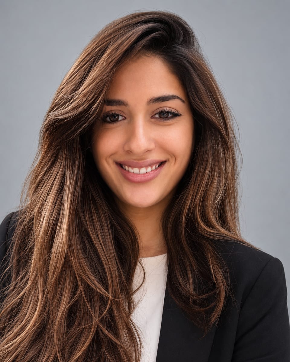Portrait of Mira Jamil